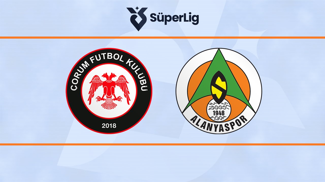 Çorum vs Alanyaspor poster