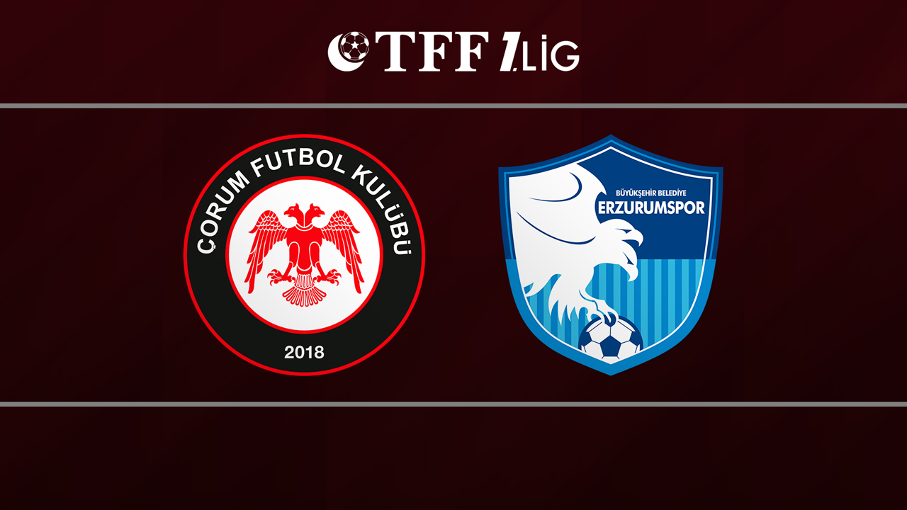 Çorum vs Erzurumspor poster