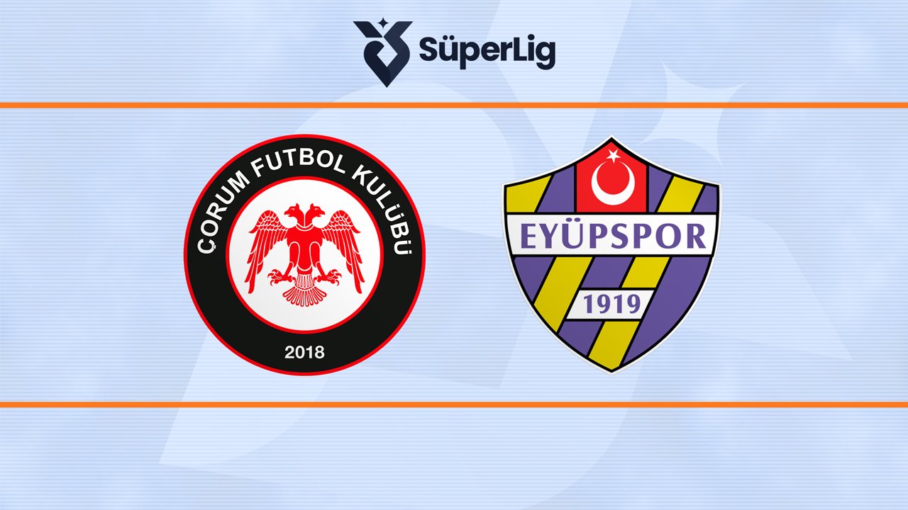 Çorum vs Eyüpspor poster