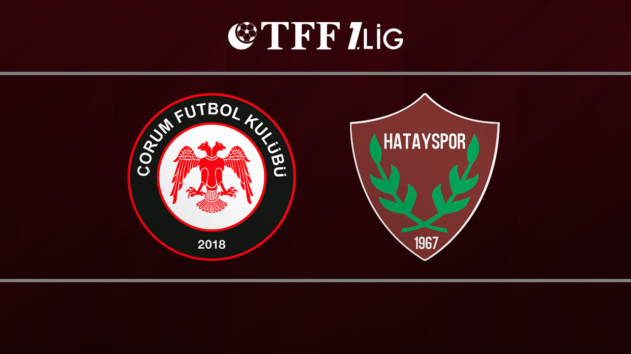 Çorum vs Hatayspor poster