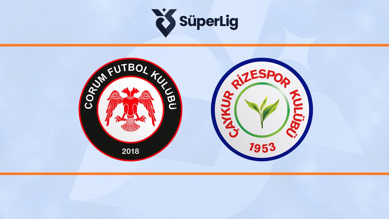 Çorum vs Rizespor poster