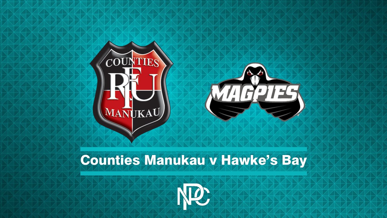 Counties Manukau vs Hawkes Bay poster