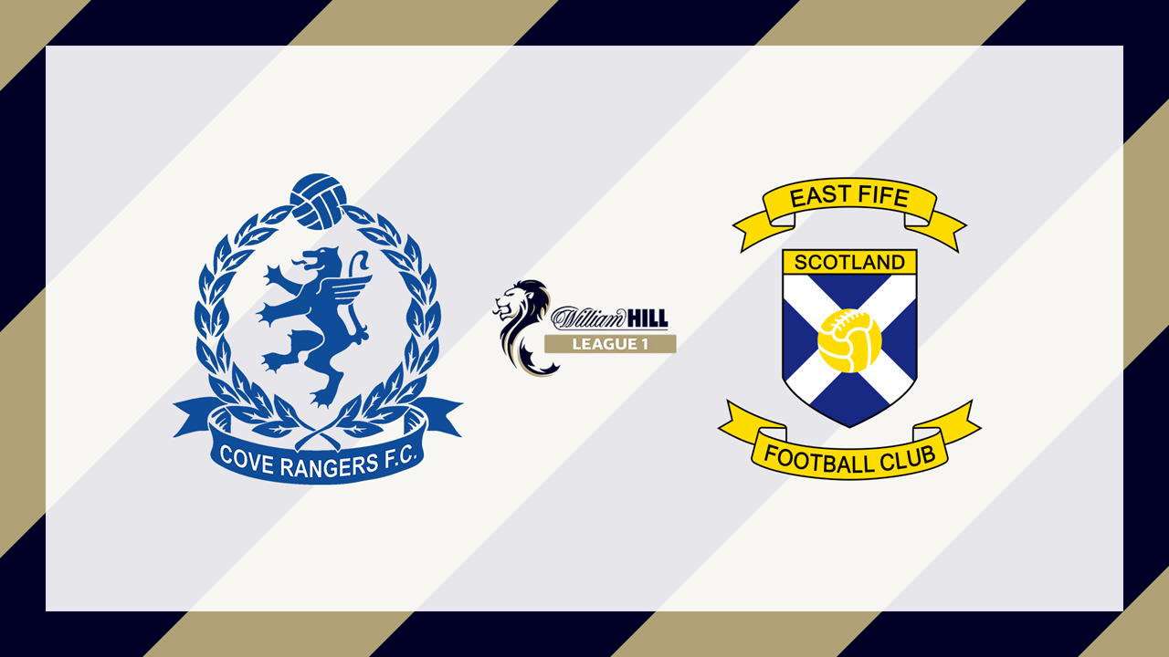 Cove Rangers vs East Fife poster