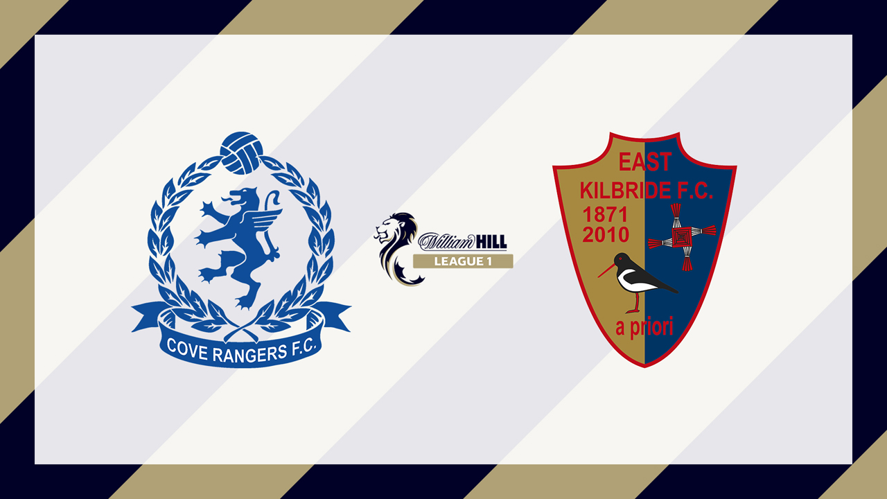 Cove Rangers vs East Kilbride poster