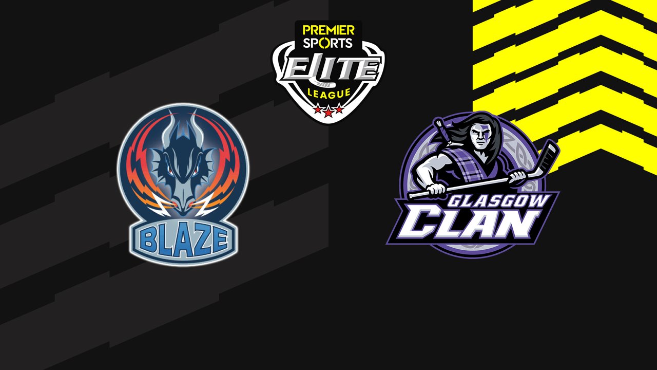 Coventry Blaze vs Glasgow Clan poster