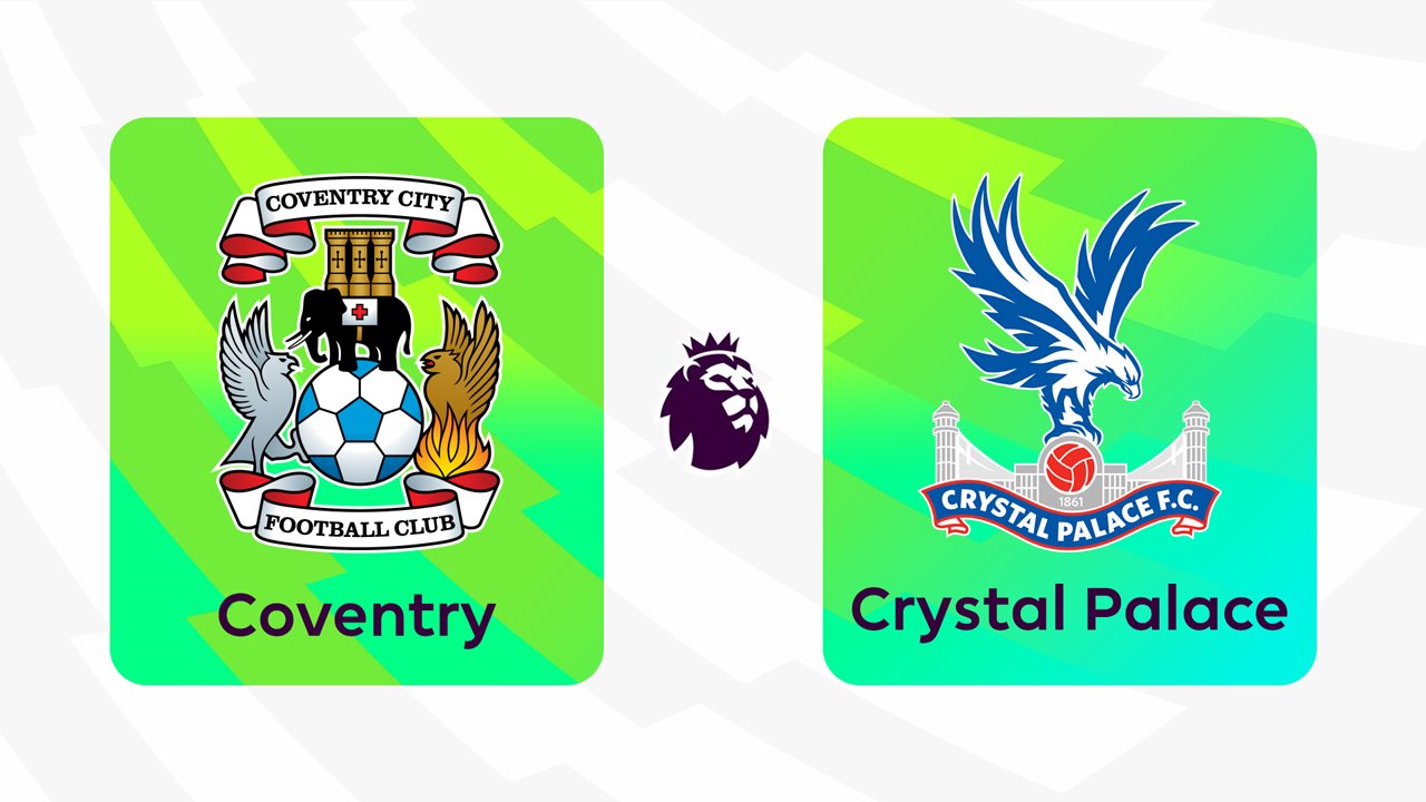 Coventry City vs Crystal Palace poster
