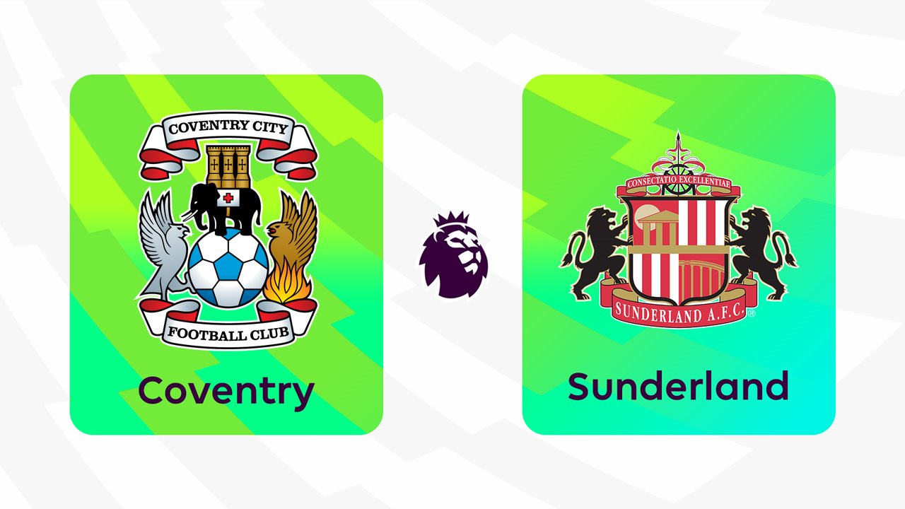Coventry City vs Sunderland poster