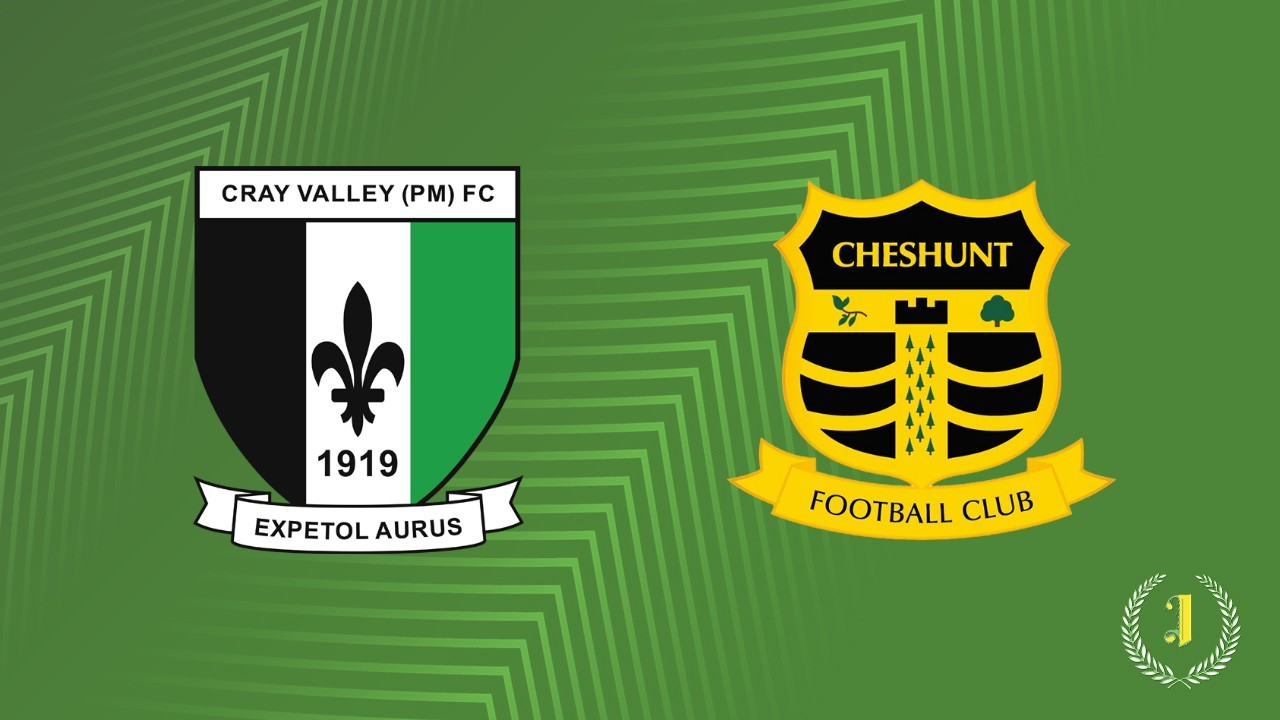 Cray Valley Paper Mills vs Cheshunt poster