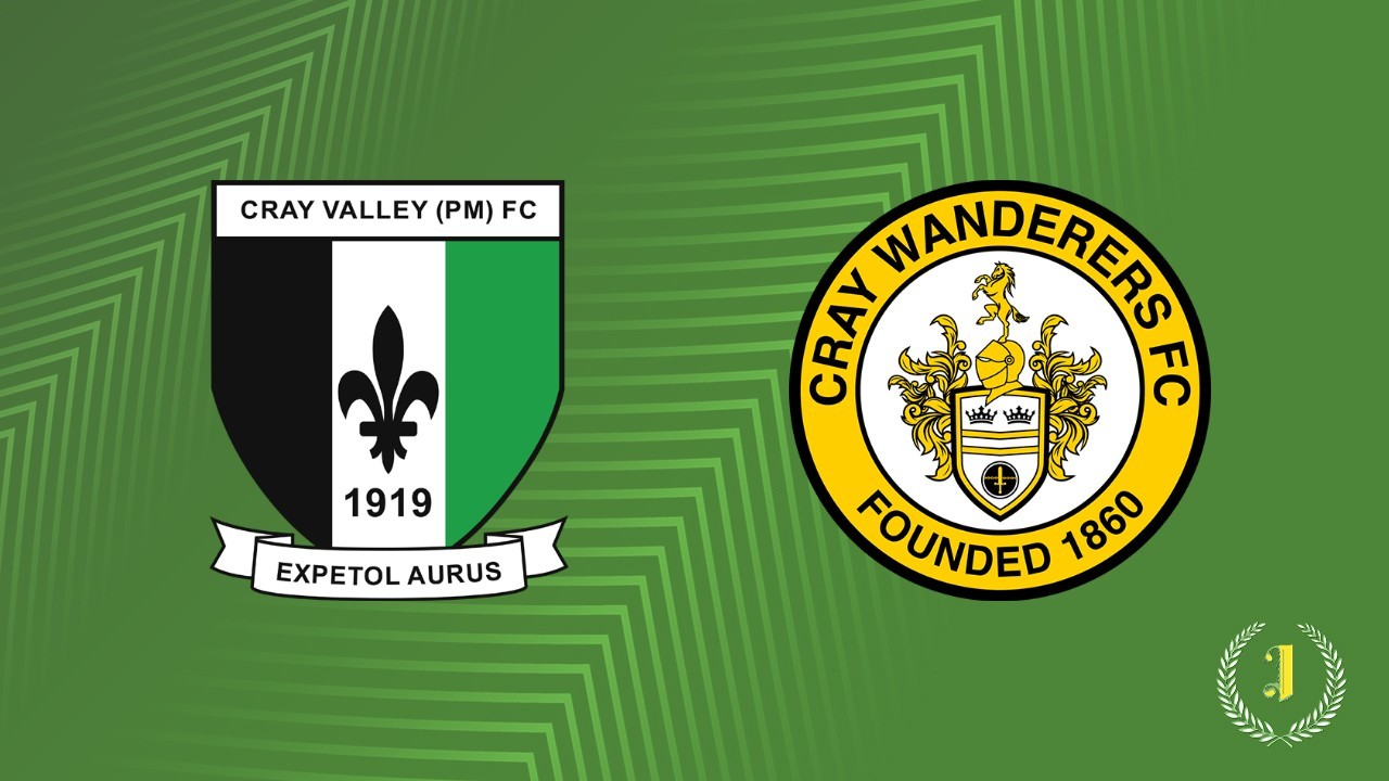 Cray Valley Paper Mills vs Cray Wanderers poster