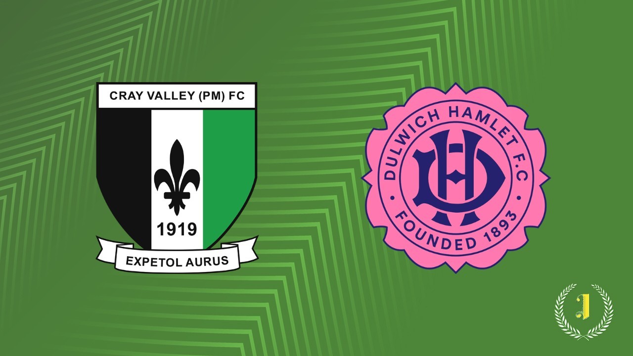 Cray Valley Paper Mills vs Dulwich Hamlet poster