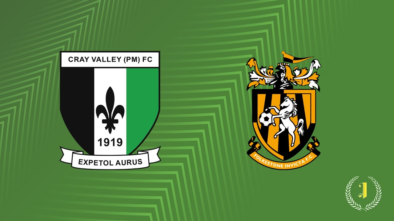 Cray Valley Paper Mills vs Folkestone Invicta poster