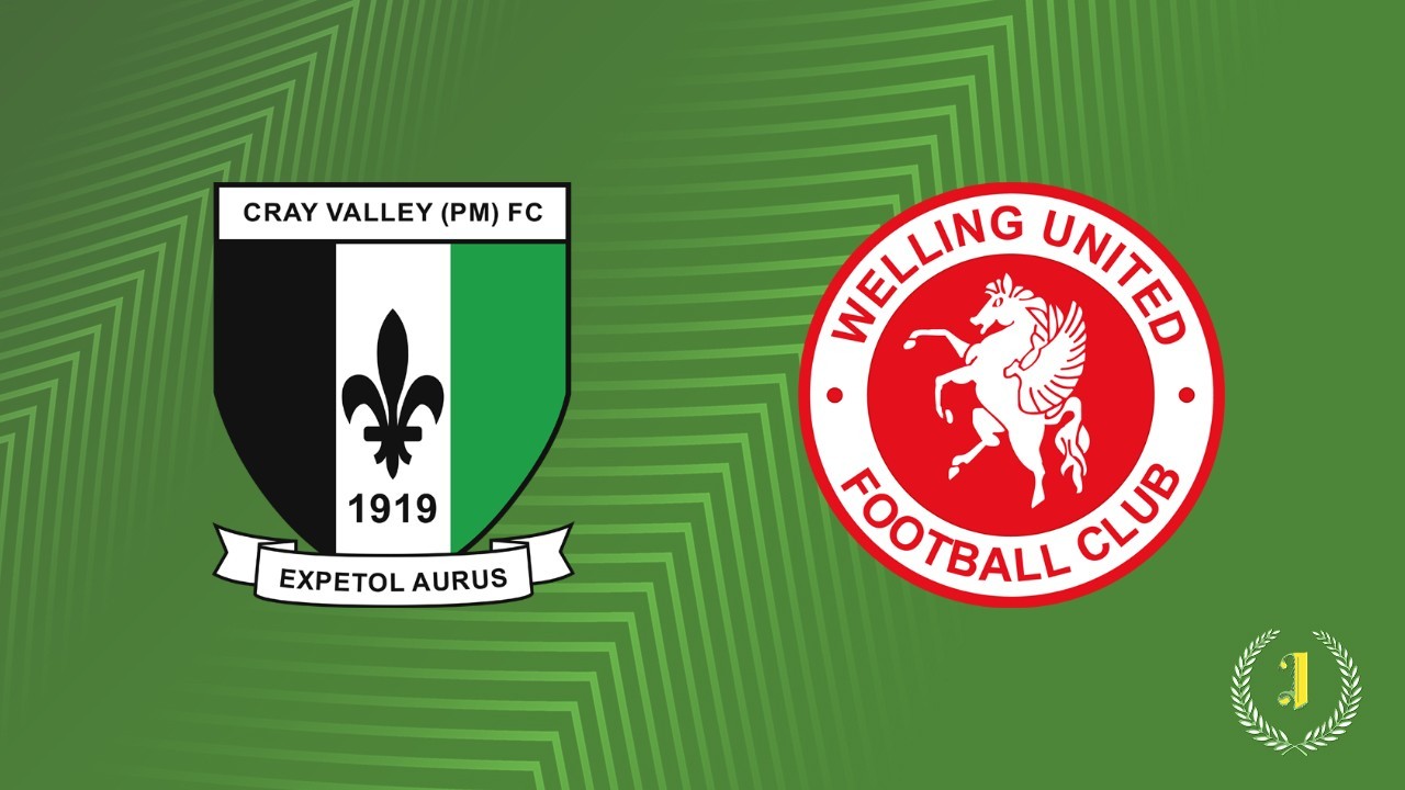 Cray Valley Paper Mills vs Welling United poster
