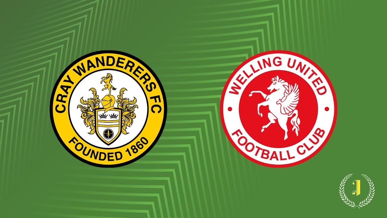 Cray Wanderers vs Welling United poster
