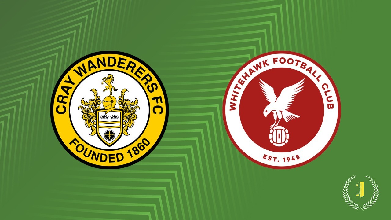 Cray Wanderers vs Whitehawk poster