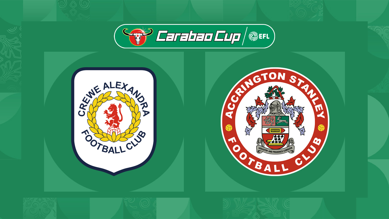 Crewe Alexandra vs Accrington Stanley poster