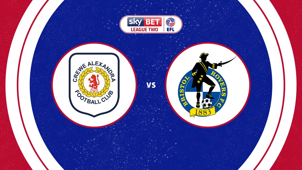 Crewe Alexandra vs Bristol Rovers poster