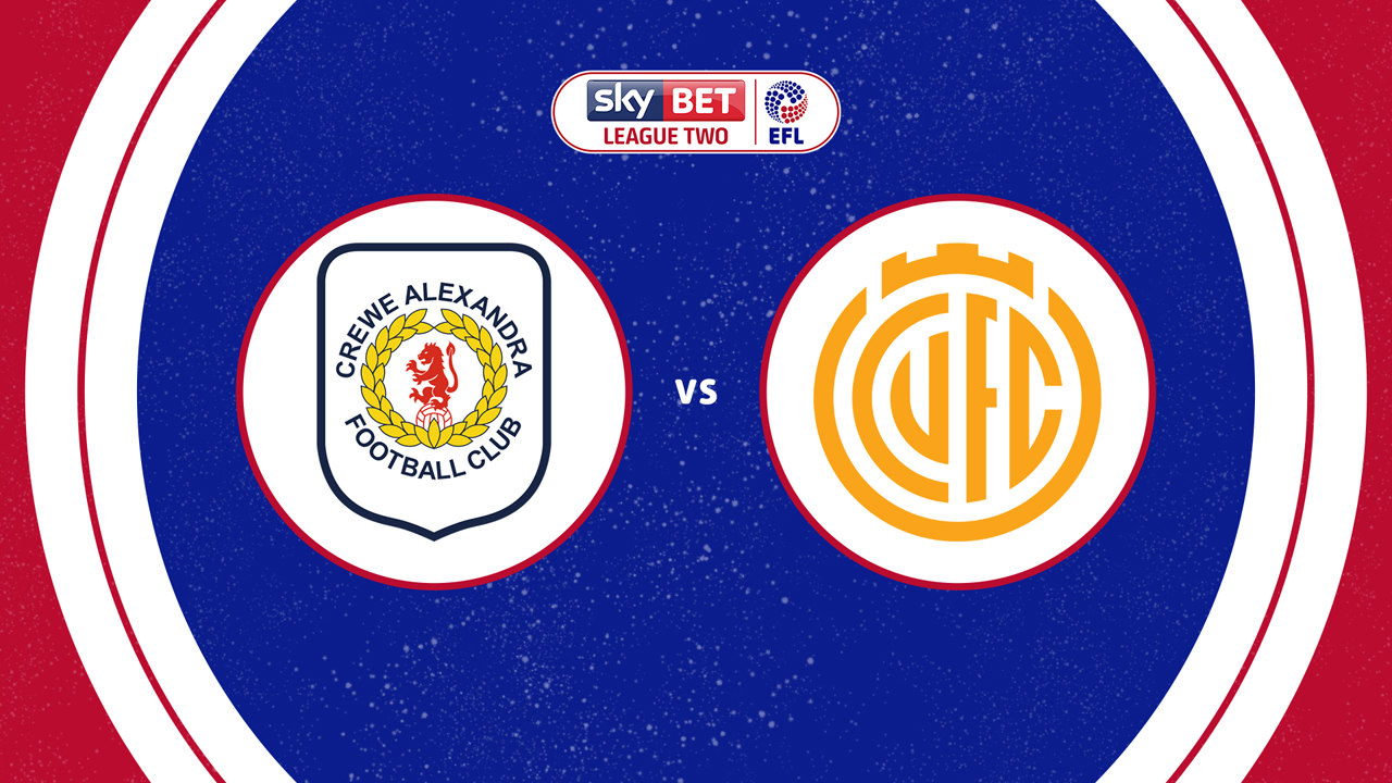 Crewe Alexandra vs Cambridge United poster