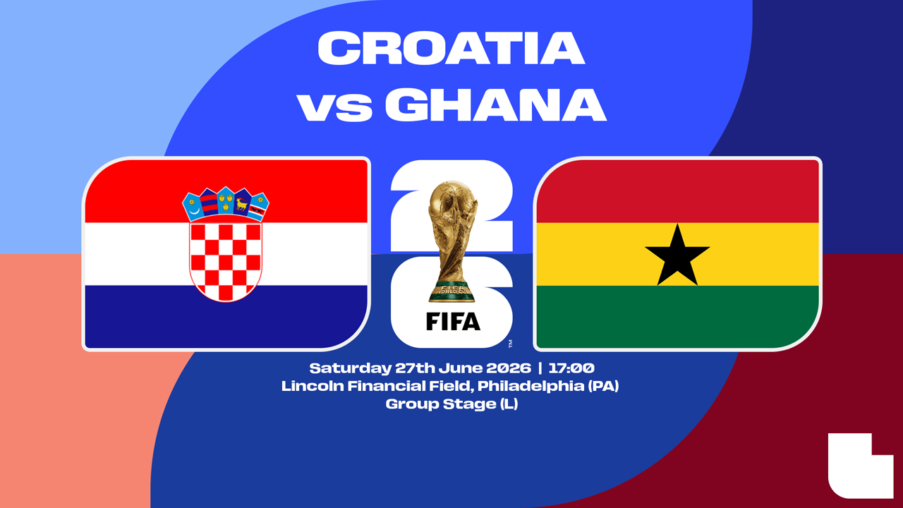 Croatia vs Ghana poster