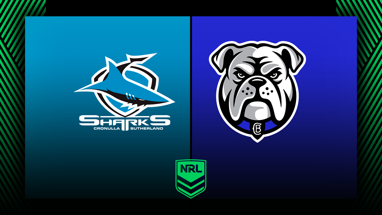 Cronulla Sharks vs Canterbury Bankstown Bulldogs poster