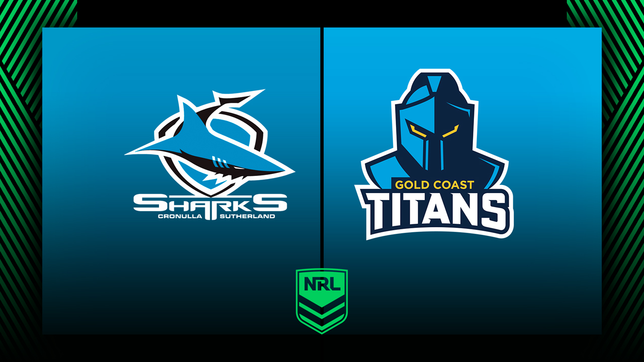Cronulla Sharks vs Gold Coast Titans poster