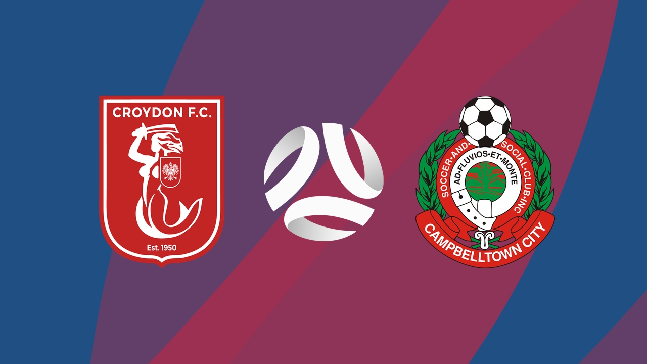 Croydon vs Campbelltown City poster
