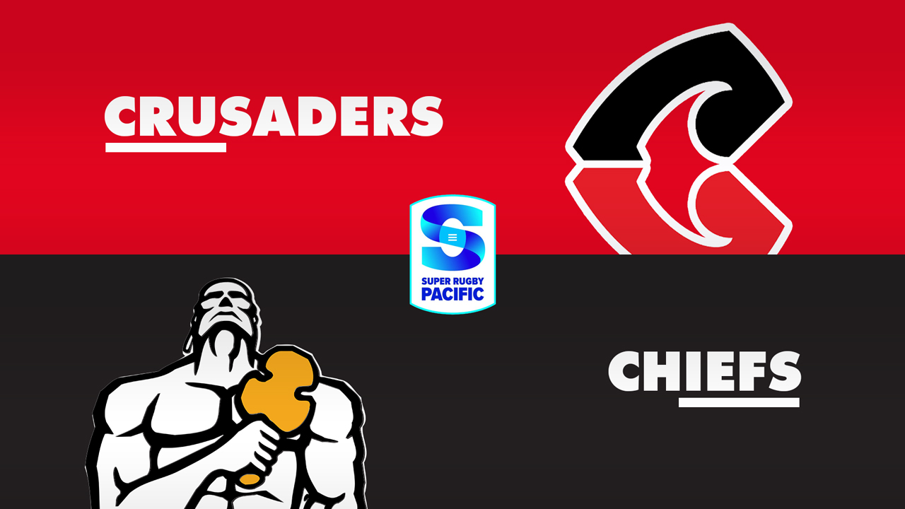 Crusaders Super Rugby vs Chiefs Super Rugby poster