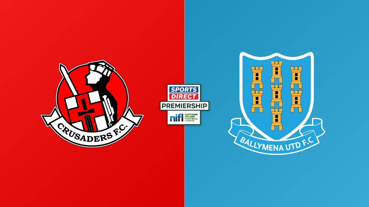 Crusaders vs Ballymena United poster