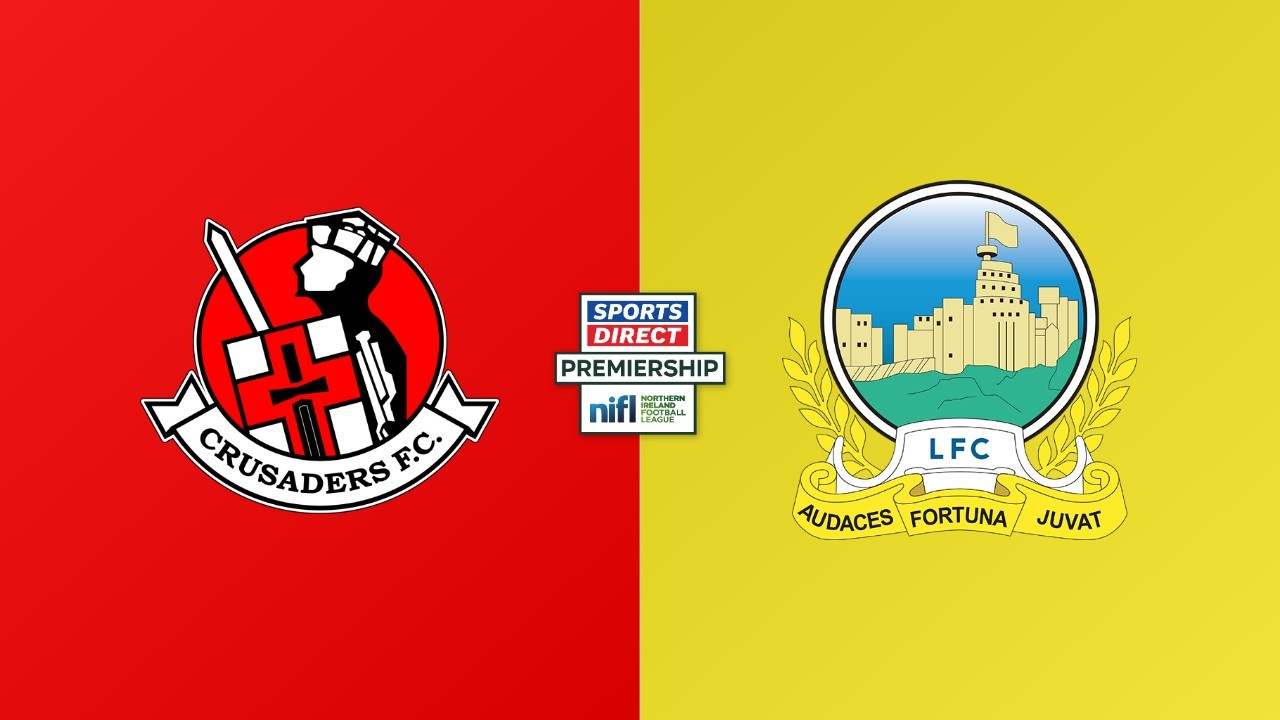 Crusaders vs Linfield poster