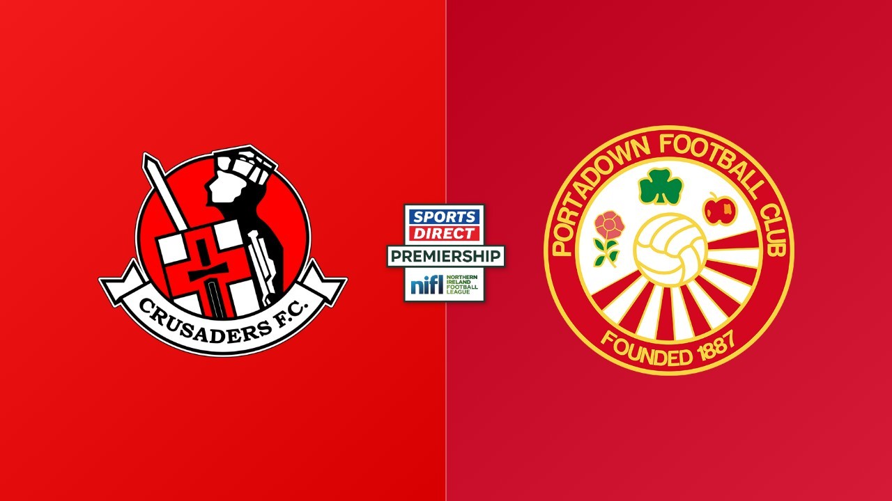 Crusaders vs Portadown poster