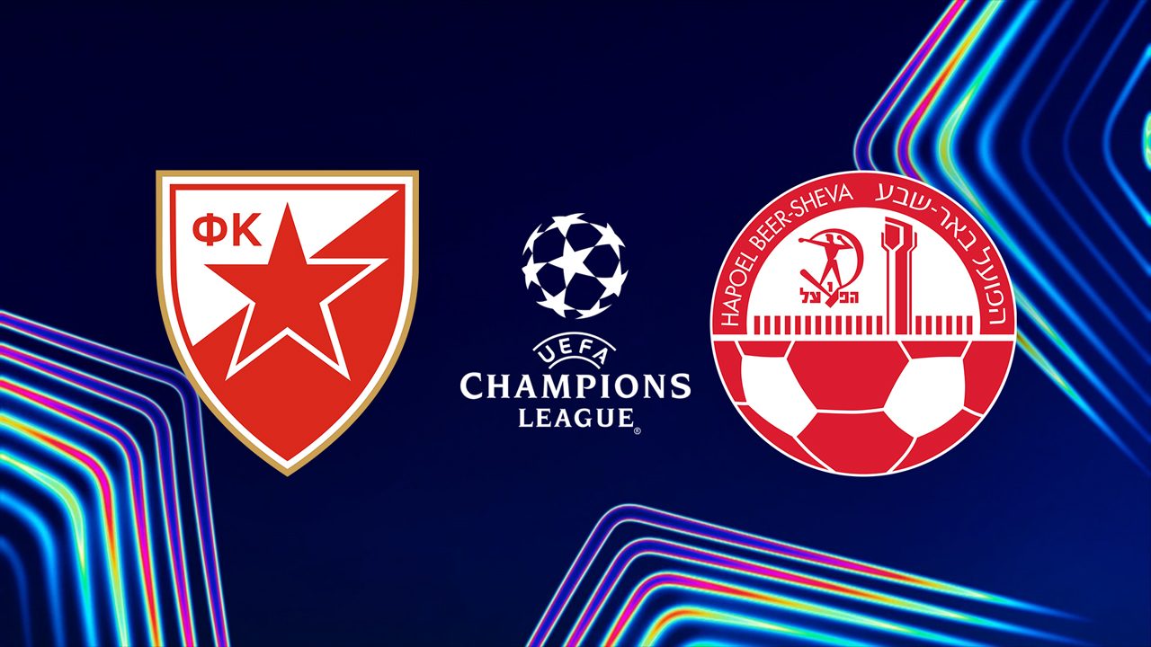 Crvena Zvezda vs Hapoel Be'er Sheva poster