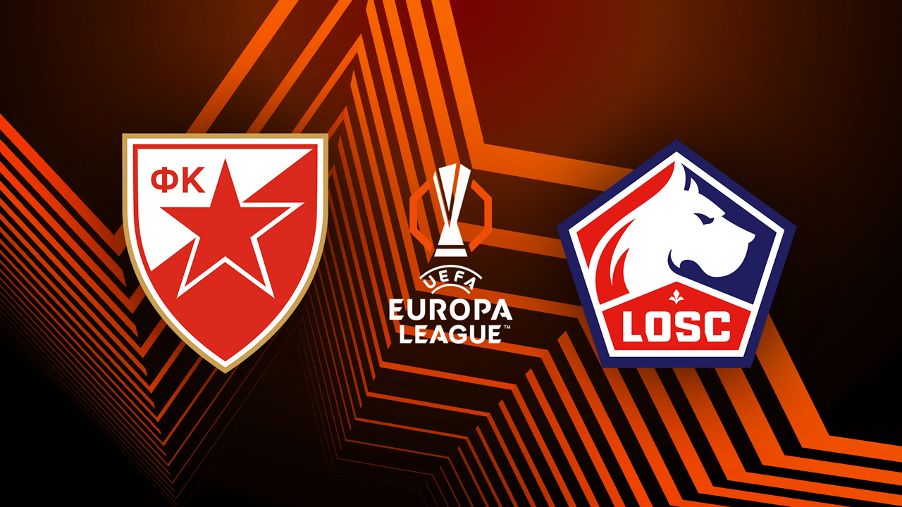 Crvena Zvezda vs Lille poster