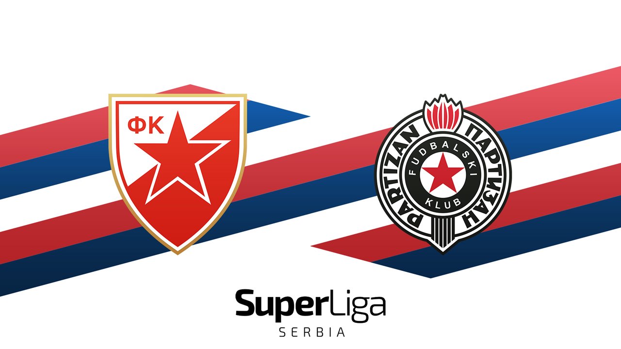 Crvena Zvezda vs Partizan Belgrade poster