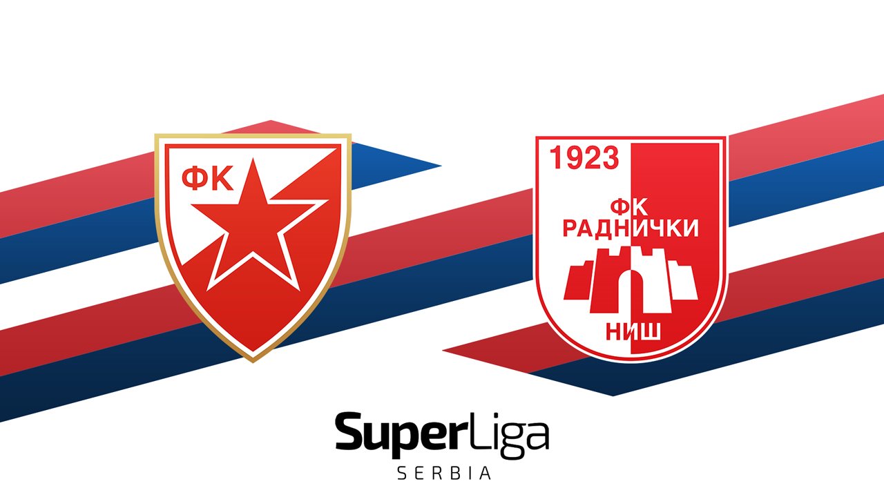 Crvena Zvezda vs Radnički Niš poster
