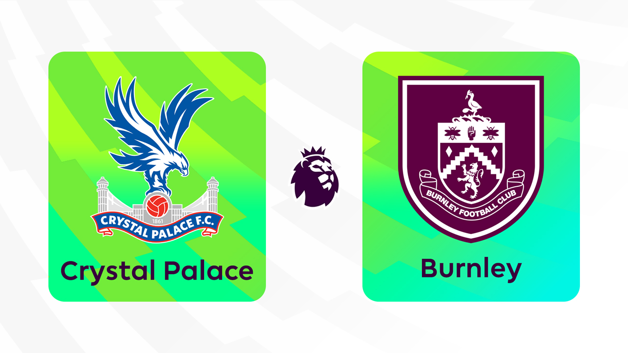 Crystal Palace vs Burnley poster