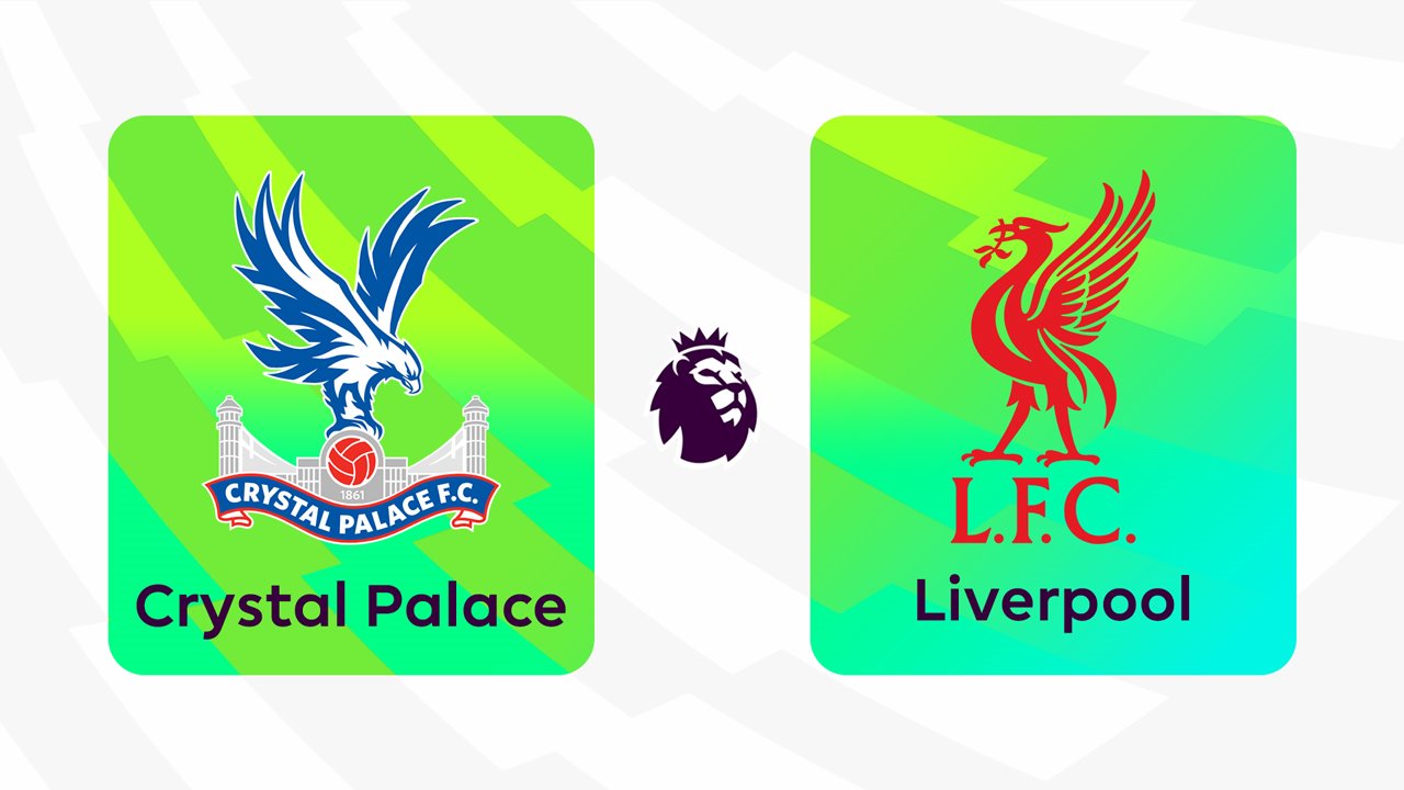 Crystal Palace vs Liverpool poster