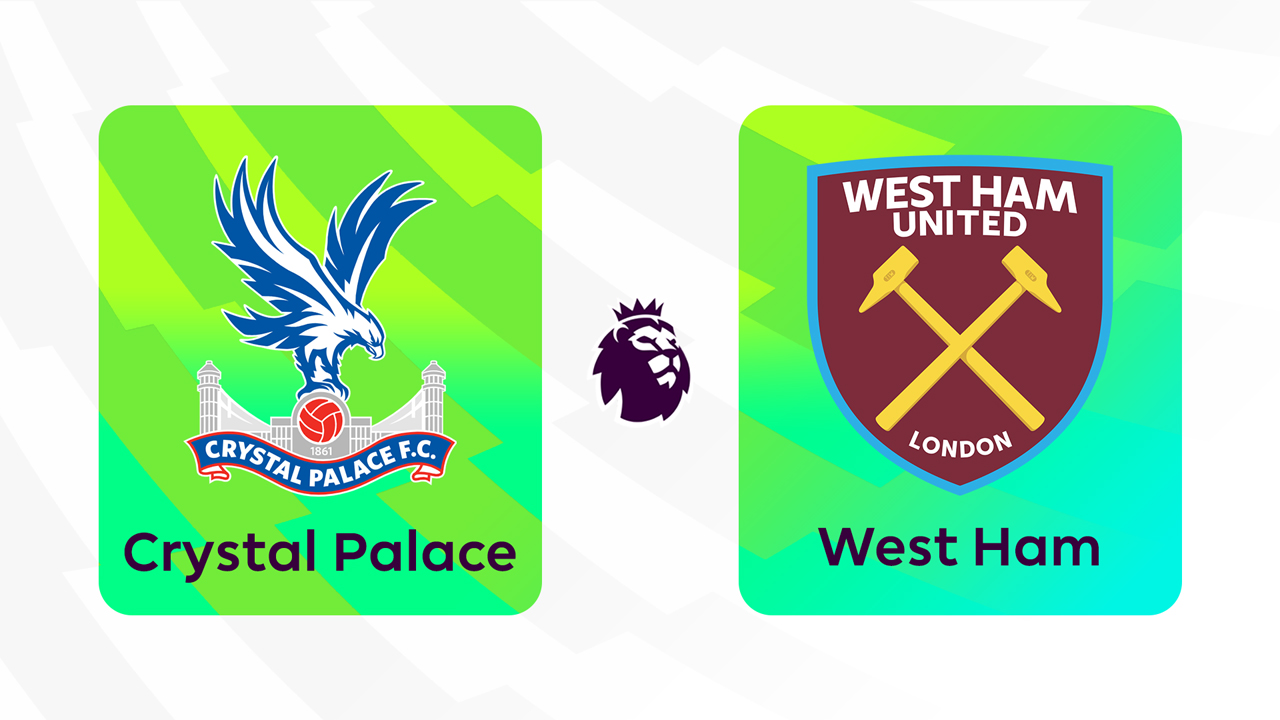 Crystal Palace vs West Ham United poster