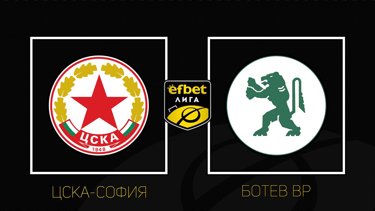 CSKA Sofia vs Botev Vratsa poster