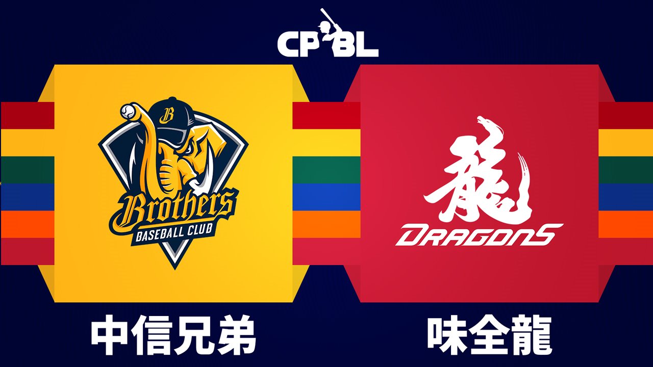 CTBC Brothers vs Wei Chuan Dragons poster
