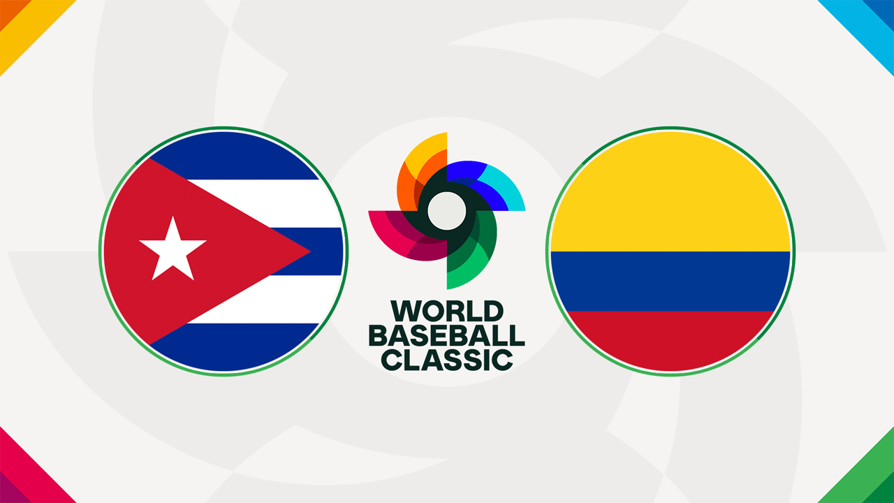 Cuba Baseball vs Colombia Baseball poster