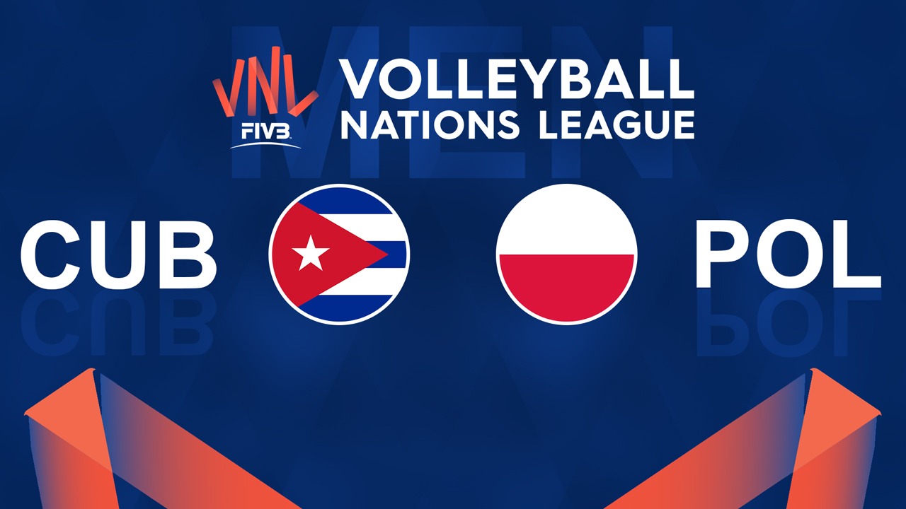 Cuba Volleyball vs Poland Volleyball poster