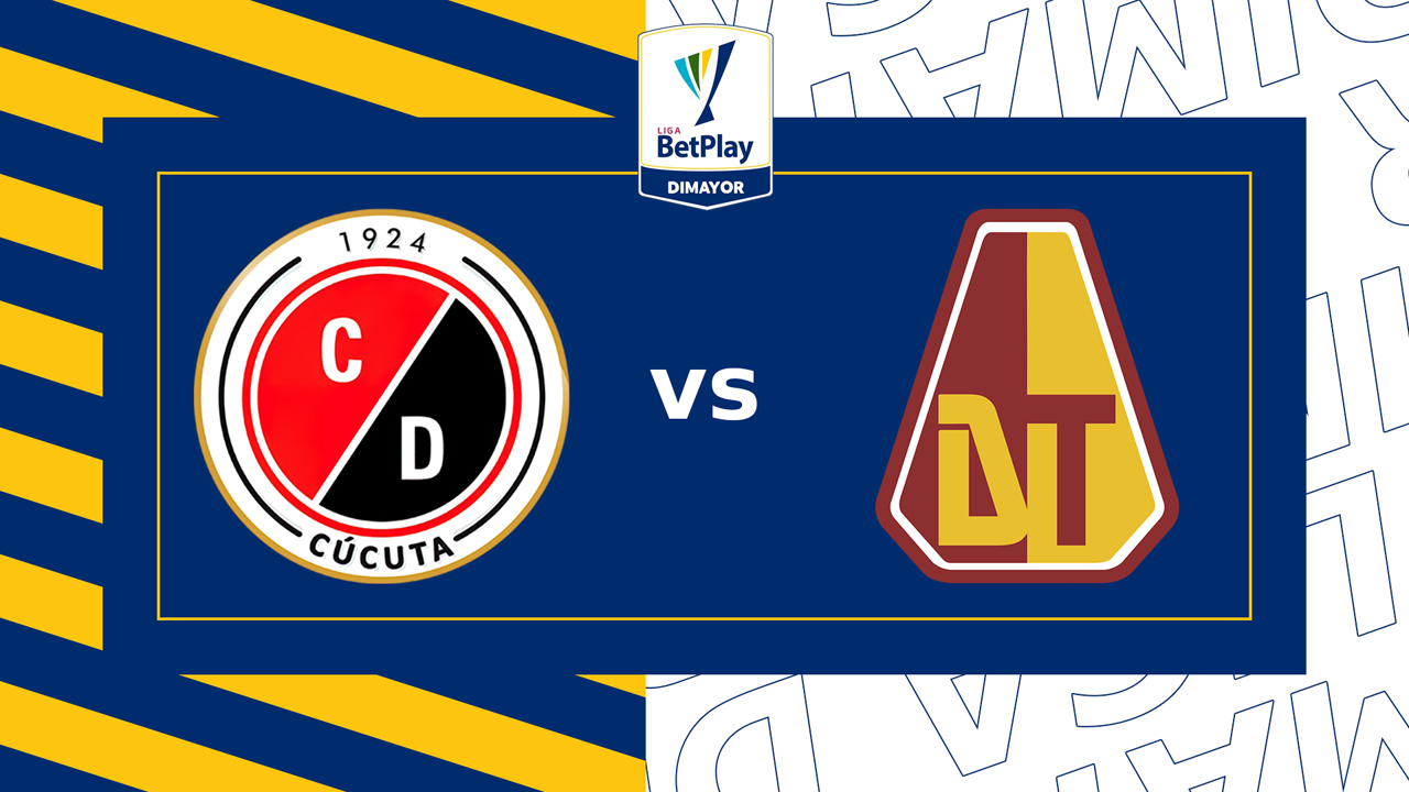 Cúcuta Deportivo vs Deportes Tolima poster
