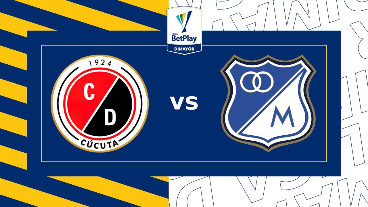 Cúcuta Deportivo vs Millonarios poster