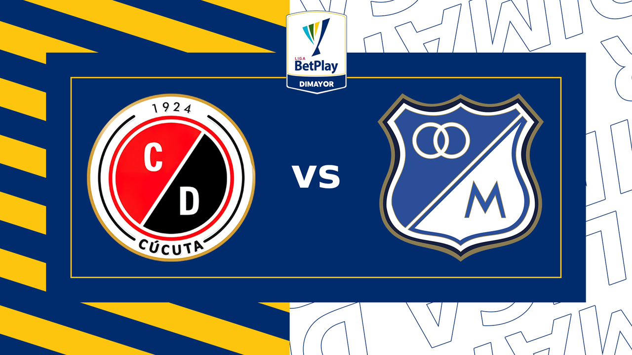 Cúcuta Deportivo vs Millonarios poster