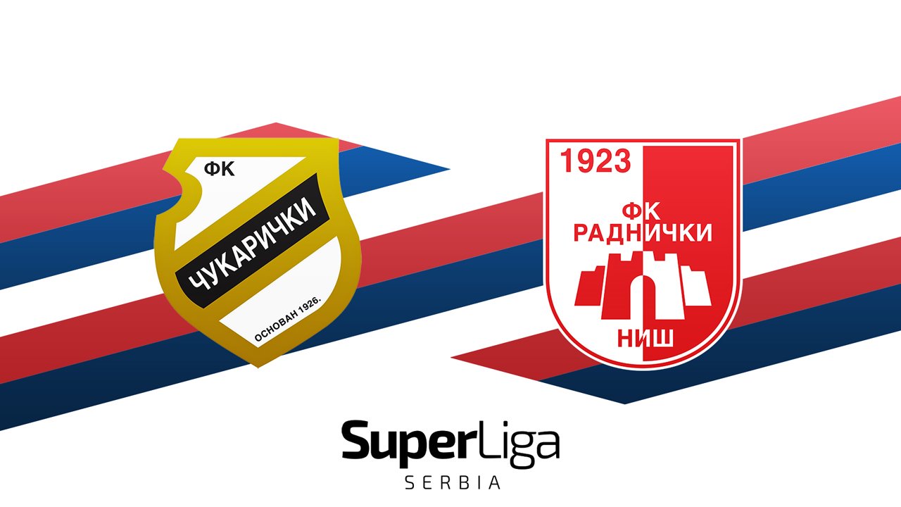 Čukarički vs Radnički Niš poster