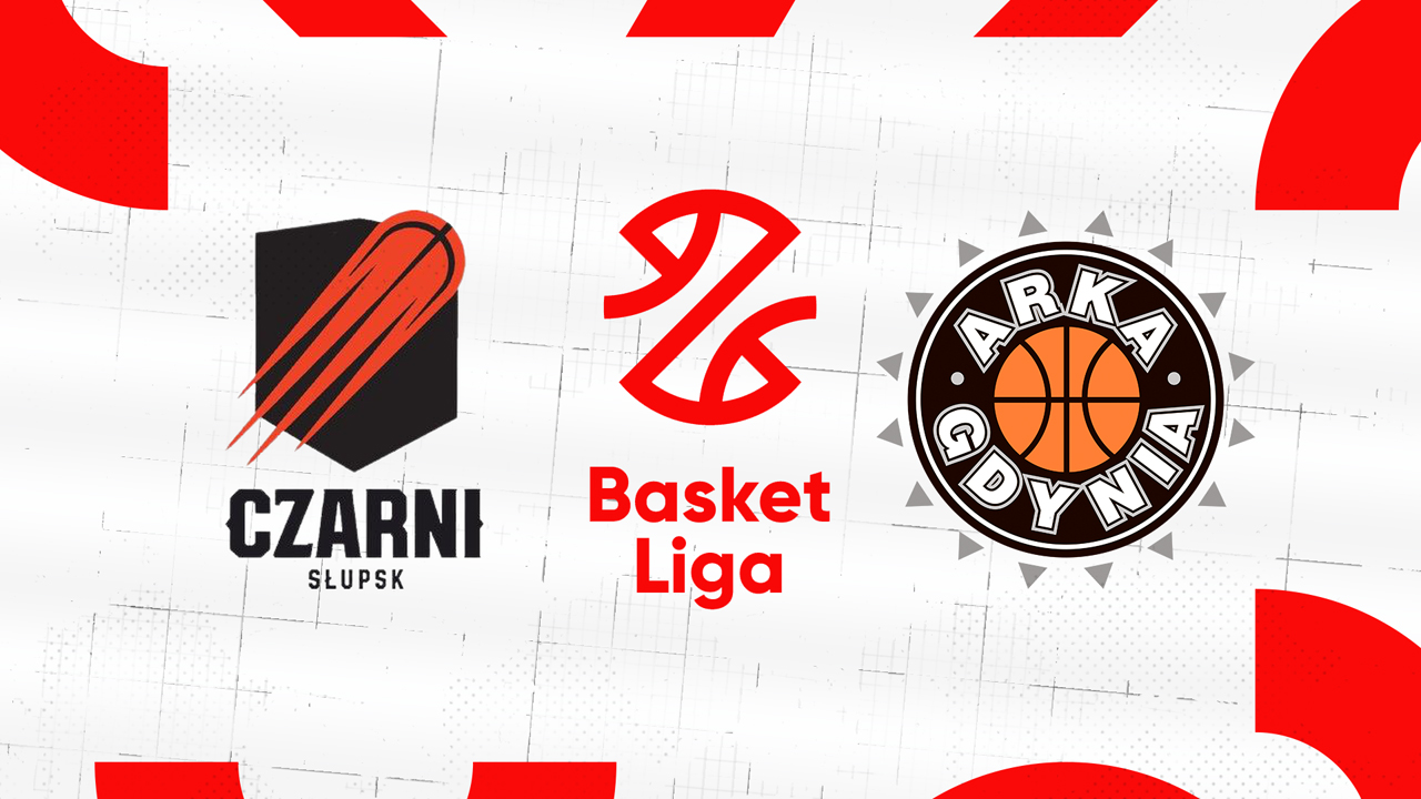 Czarni Słupsk vs Arka Gdynia Basketball poster