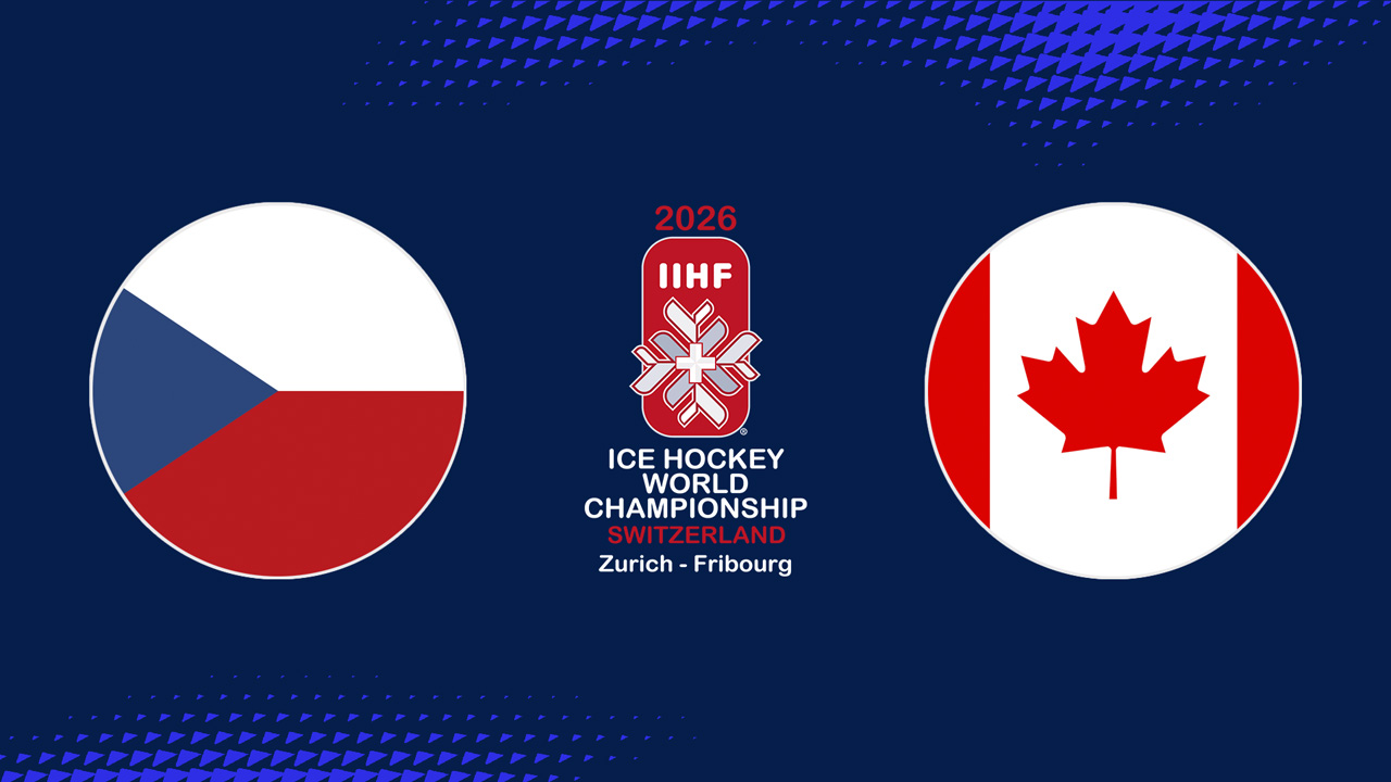 Czech Republic Ice Hockey vs Canada Ice Hockey poster