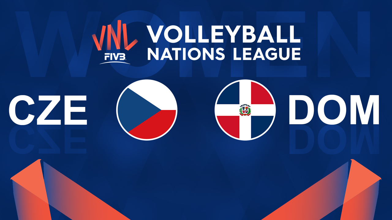 Czech Republic Volleyball Women vs Dominican Republic Volleyball Women poster