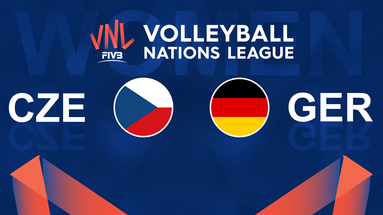 Czech Republic Volleyball Women vs Germany Volleyball Women poster