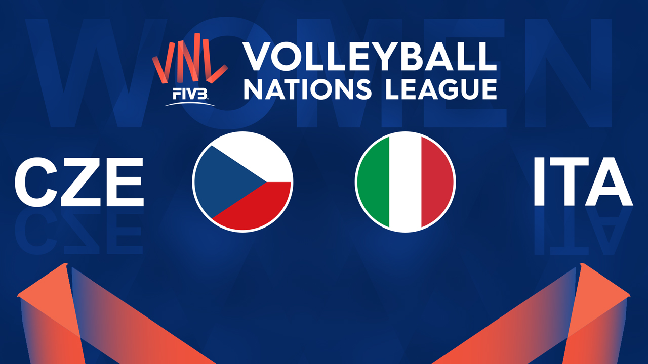 Czech Republic Volleyball Women vs Italy Volleyball Women poster