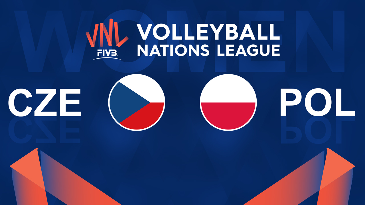 Czech Republic Volleyball Women vs Poland Volleyball Women poster